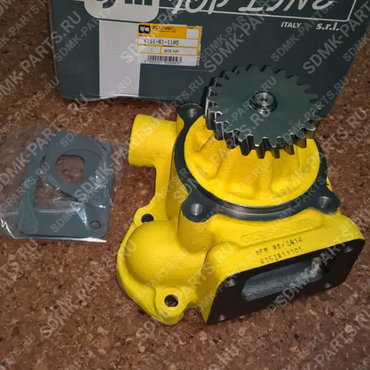 Насос водяной 6151-61-1202 KOMATSU  6151-61-1105
