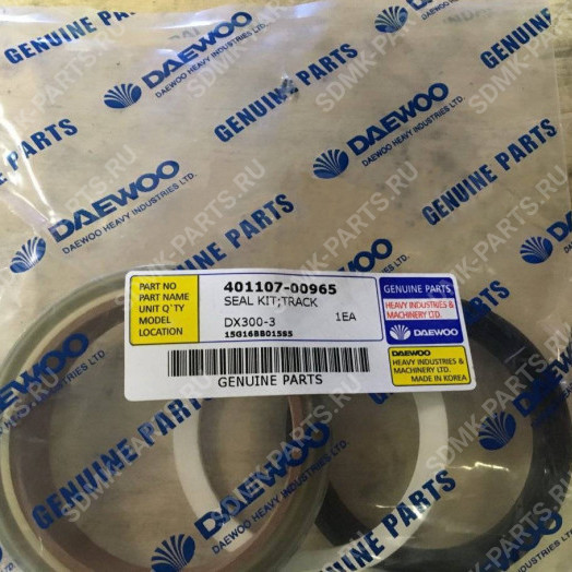 Ремкомплект натяжителя DOOSAN DX300 401107-00965